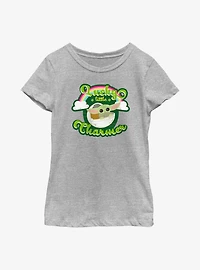 Star Wars The Mandalorian Charmer Rainbow Youth Girls T-Shirt