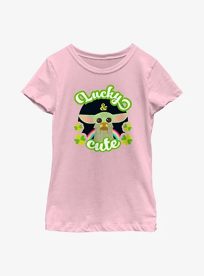 Star Wars The Mandalorian Child Rainbow Youth Girls T-Shirt