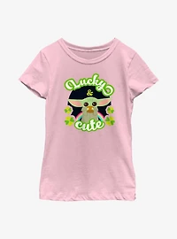 Star Wars The Mandalorian Child Rainbow Youth Girls T-Shirt