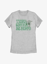 Star Wars Think Green Always Womens T-Shirt