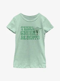 Star Wars Think Green Always Youth Girls T-Shirt