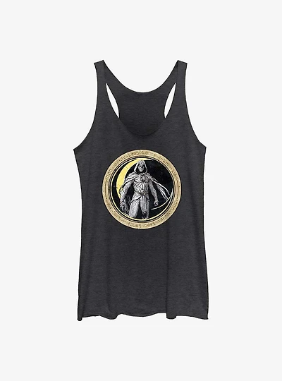 Marvel Moon Knight Circle Badge Girls Tank Top