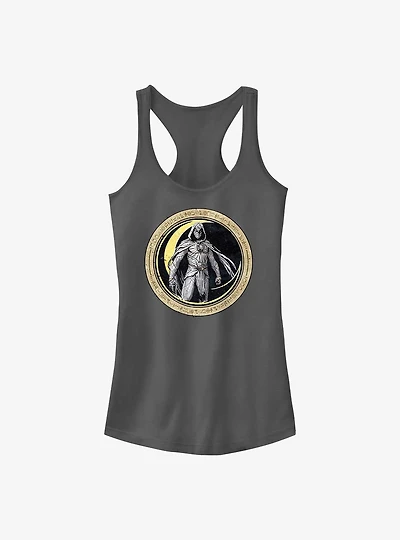 Marvel Moon Knight Circle Badge Girls Tank Top