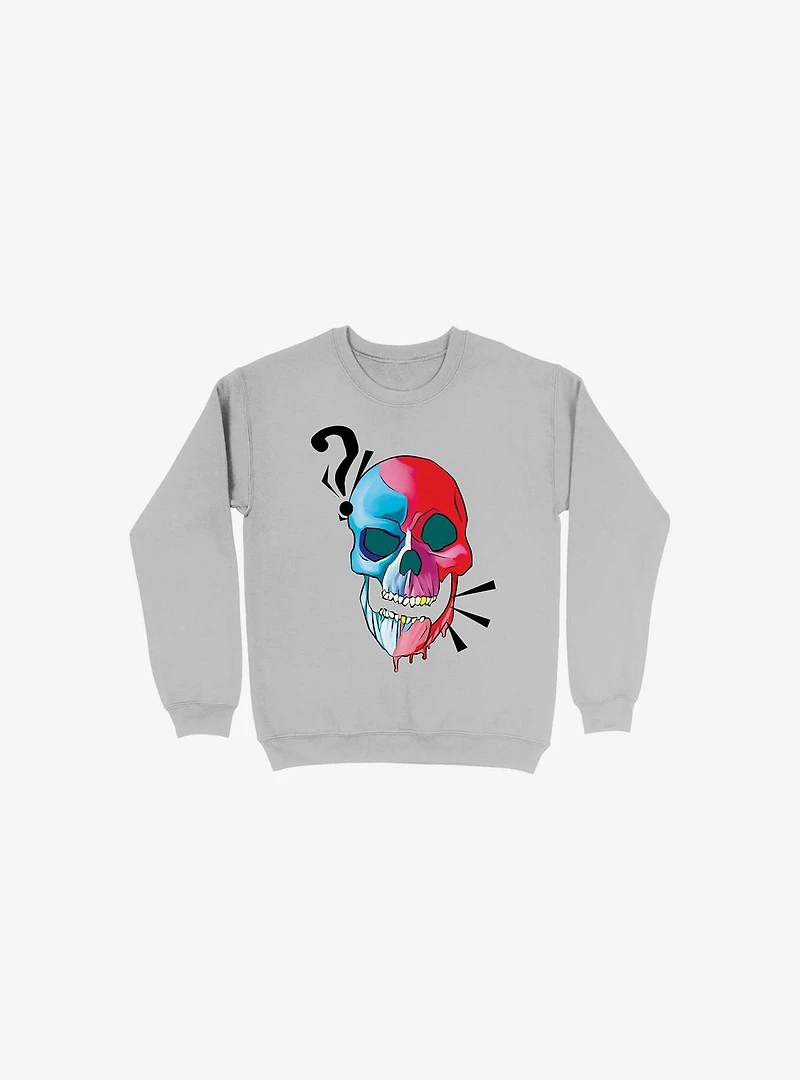 Haaa??? Skull Sweatshirt