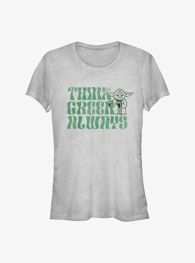 Star Wars Think Green Always Girls T-Shirt