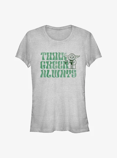 Star Wars Think Green Always Girls T-Shirt