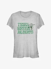 Star Wars Think Green Always Girls T-Shirt