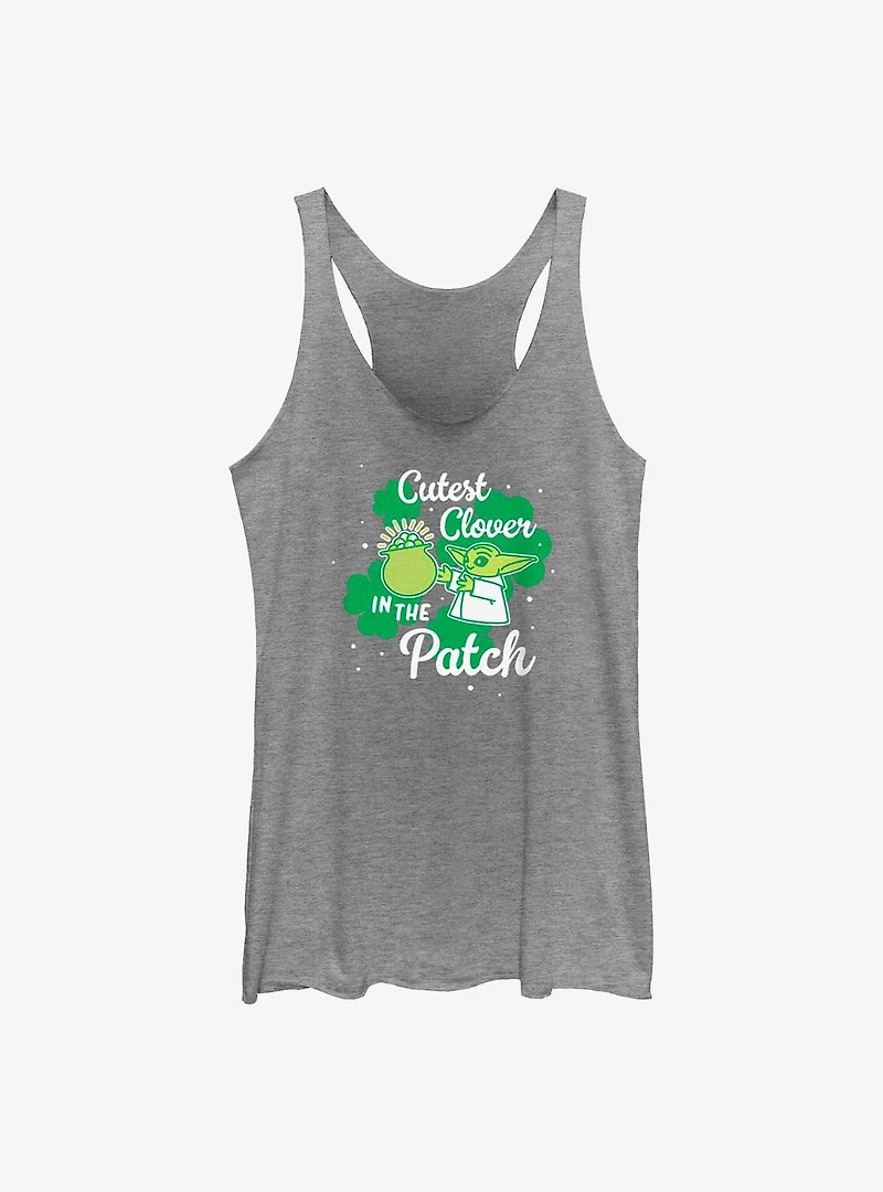 Star Wars The Mandalorian Child Clover Snack Girls Tank Top