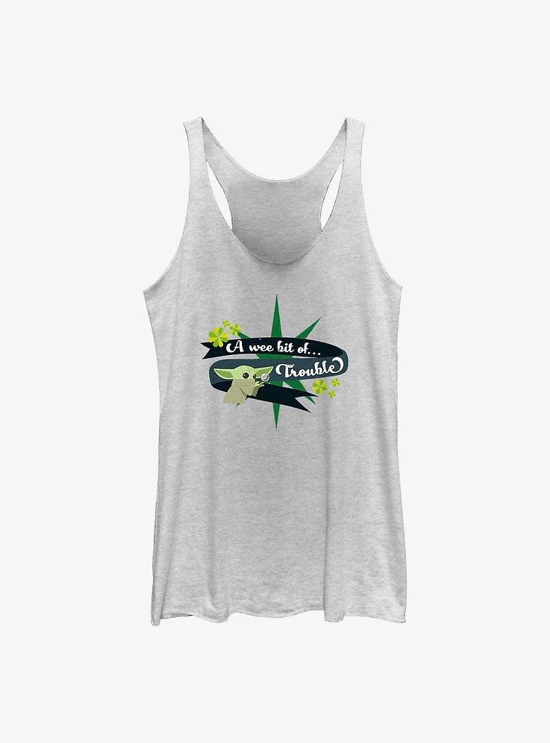 Star Wars The Mandalorian Child Trouble Girls Tank