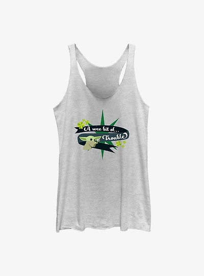 Star Wars The Mandalorian Child Trouble Girls Tank