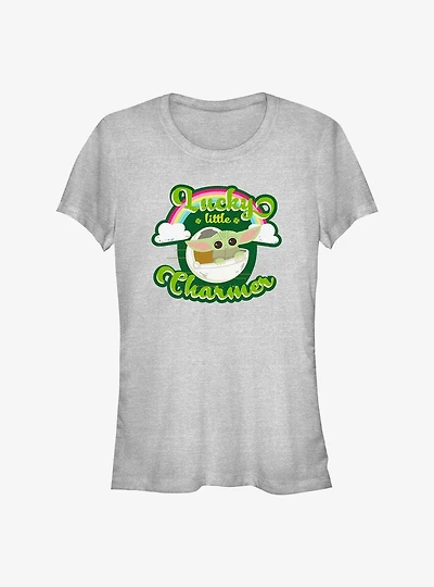 Star Wars The Mandalorian Charmer Rainbow Girls T-Shirt