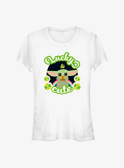 Star Wars The Mandalorian Child Rainbow Girls T-Shirt