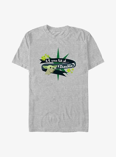 Star Wars The Mandalorian Child Trouble T-Shirt