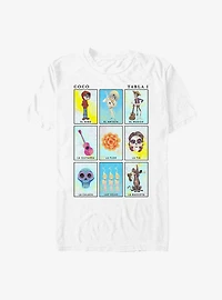 Extra Soft Disney Pixar Coco Character Cards T-Shirt