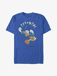 Disney Donald Duck Angry Jump Extra Soft T-Shirt