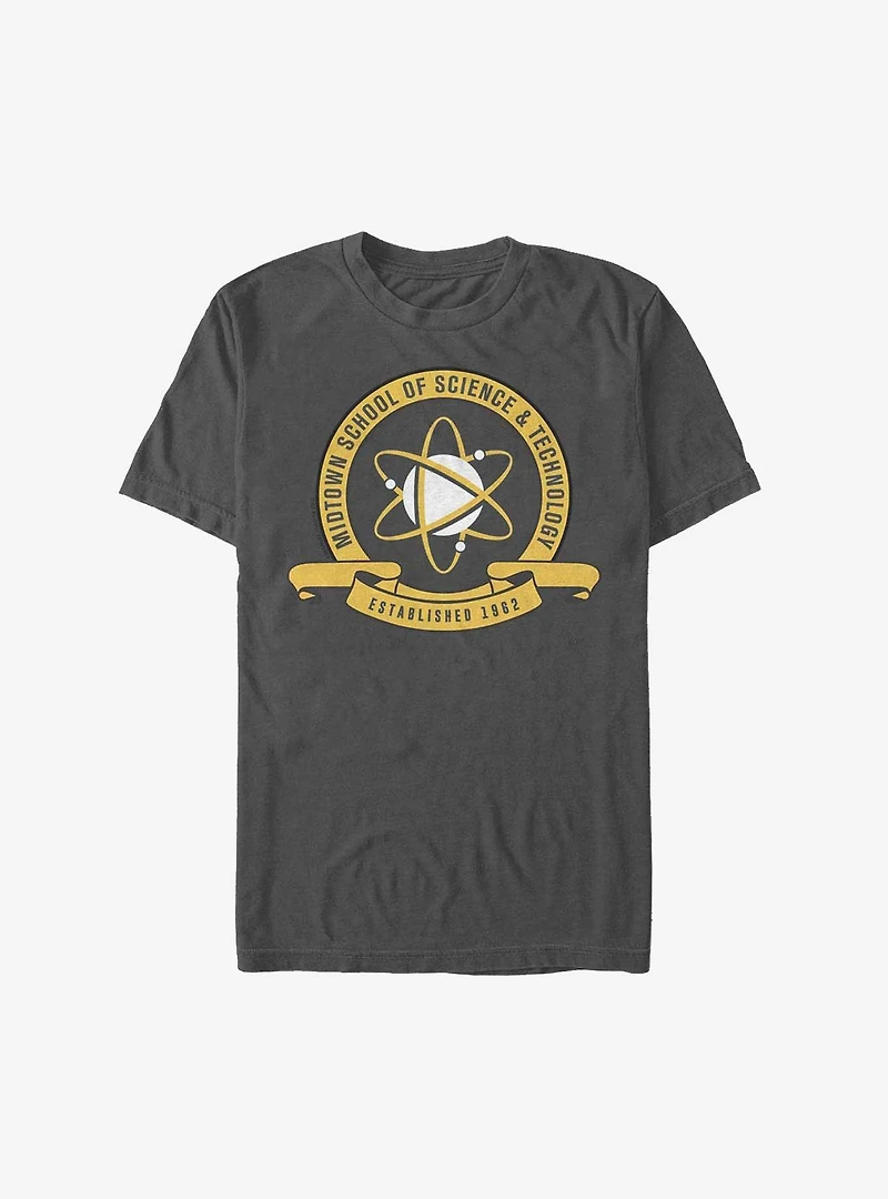 Extra Soft Marvel Spider-Man Midtown School Emblem T-Shirt