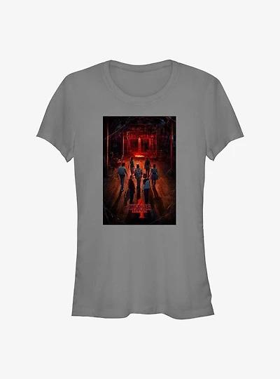 Stranger Things Creel Poster Girls T-Shirt