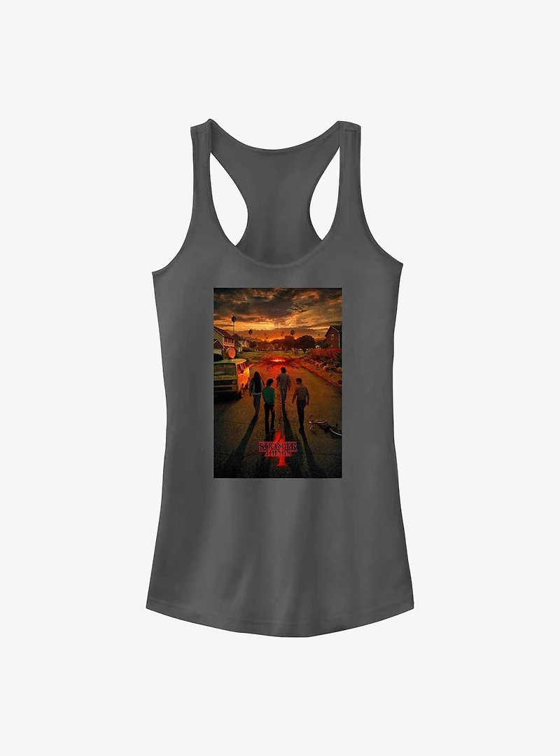 Stranger Things California Poster Girls Tank Top