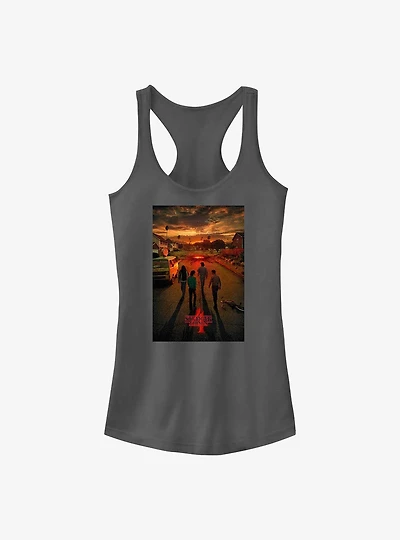 Stranger Things California Poster Girls Tank Top