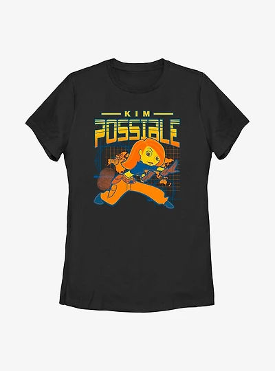 Disney Kim Possible World Hero Womens T-Shirt
