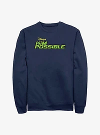 Disney Kim Possible Kp Logo Sweatshirt
