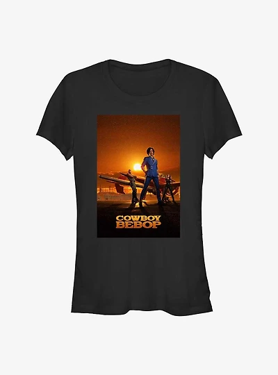 Cowboy Bebop Sunset Poster Girl's T-Shirt