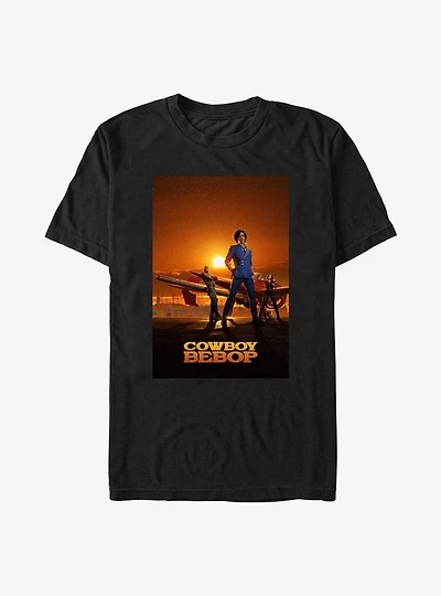 Cowboy Bebop Sunset Poster T-Shirt