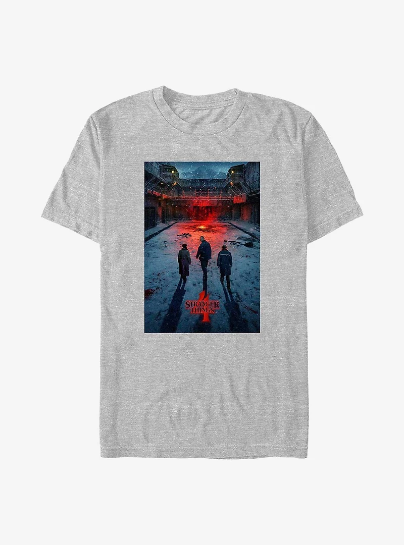 Stranger Things Russia Poster T-Shirt