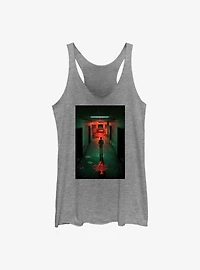 Stranger Things Lab Poster Womens Tank Top