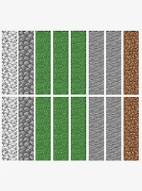 Minecraft Block Strips Peel And Stick Wall Decals
