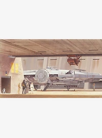 Star Wars Ralph Mcquarrie's Star Wars Docking Bay Millennium Falcon Peel & Stick Mural