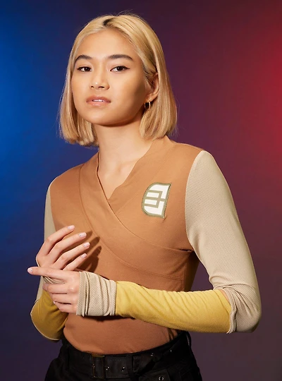 Her Universe Star Wars Andor Bix Caleen Cosplay Girls Long-Sleeve Top