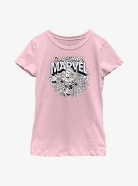 Marvel Captain Spring Youth Girls T-Shirt