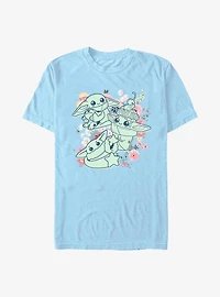 Star Wars The Mandalorian Spring Chibi Child T-Shirt