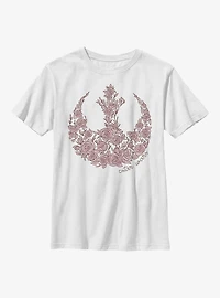 Star Wars Rose Rebel Youth T-Shirt