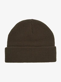 Brown Knit Beanie