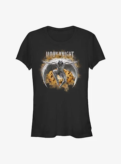 Marvel Moon Knight Leaping Girls T-Shirt