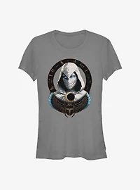 Marvel Moon Knight Mask Badge Girls T-Shirt