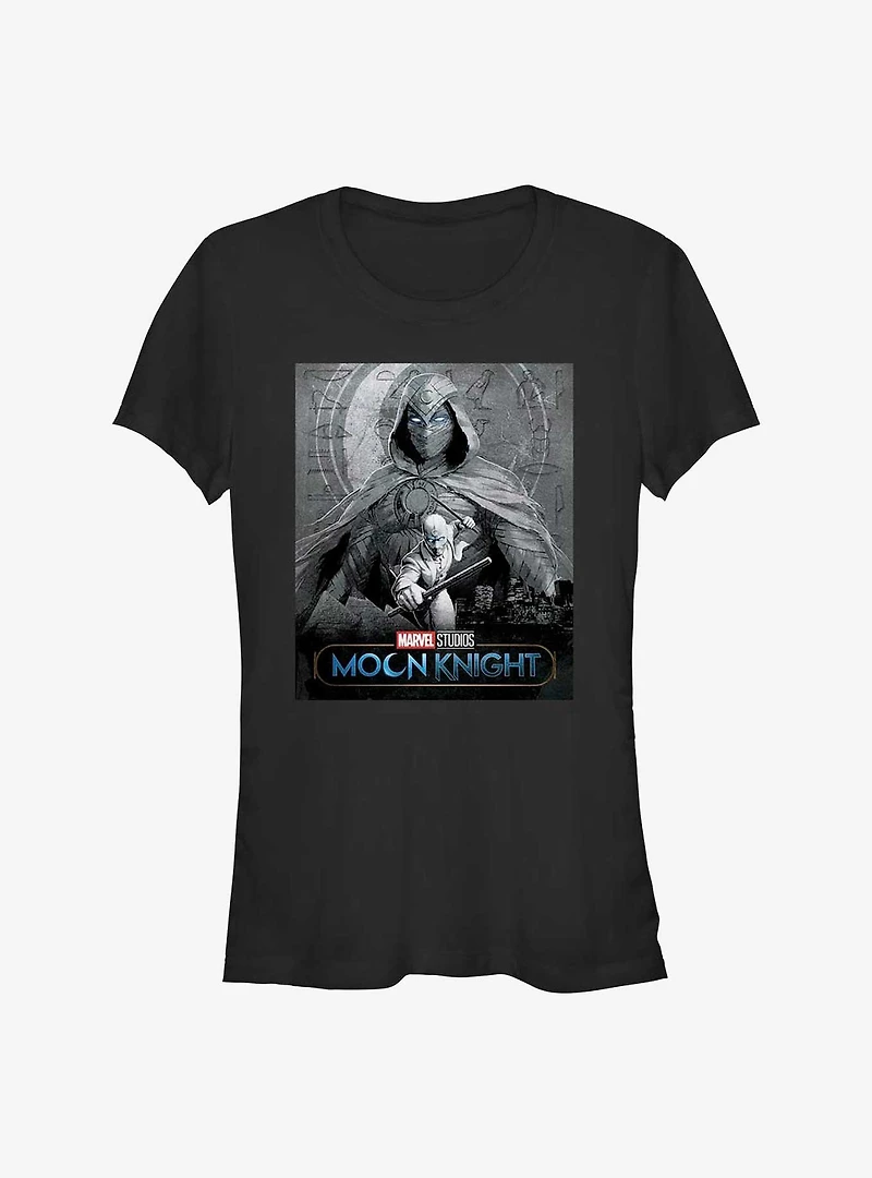 Marvel Moon Knight Portrait Girls T-Shirt