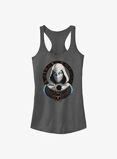 Marvel Moon Knight Mask Badge Girls Tank