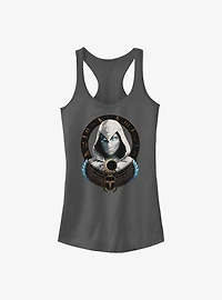 Marvel Moon Knight Mask Badge Girls Tank