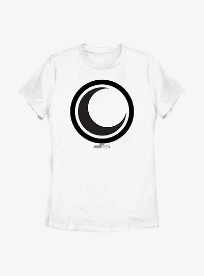 Marvel Moon Knight Crescent Icon Womens T-Shirt