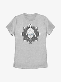 Marvel Moon Knight Mask Logo Womens T-Shirt