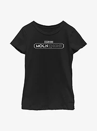 Marvel Moon Knight Simple Logo Youth Girls T-Shirt