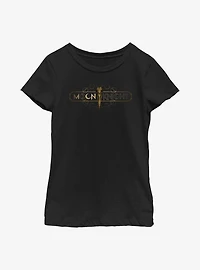 Marvel Moon Knight Skull Logo Youth Girls T-Shirt