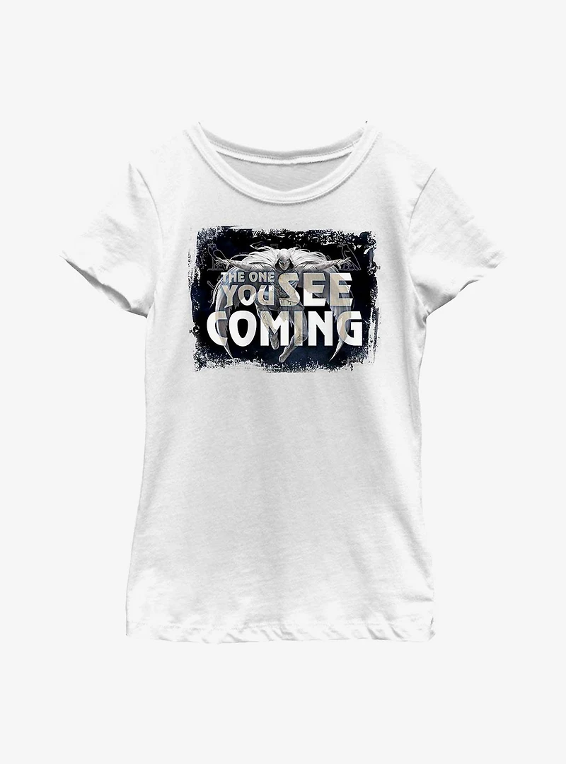 Marvel Moon Knight The One You See Coming Youth Girls T-Shirt