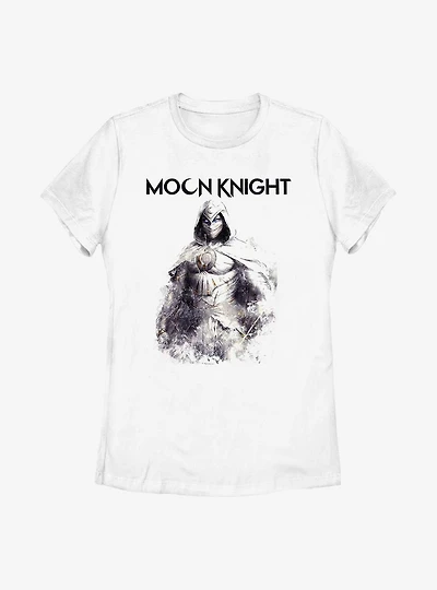 Marvel Moon Knight Fade Womens T-Shirt