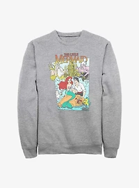 Disney The LIttle Mermaid Title Waves Sweatshirt