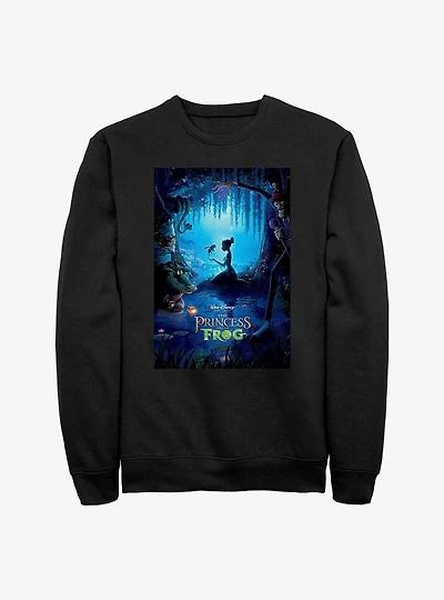 Disney Princess And The Frog Classic Poster Sweatshirt
