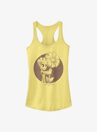 Marvel Guardians Of The Galaxy Groot Flower Girls Tank
